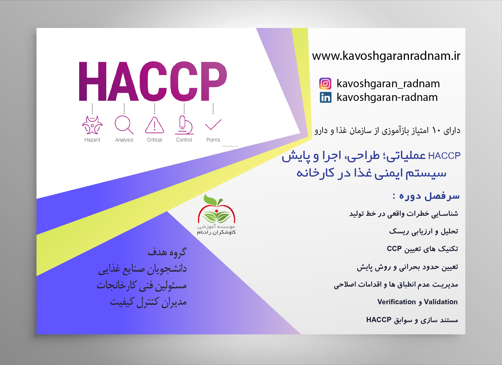 operation haccp